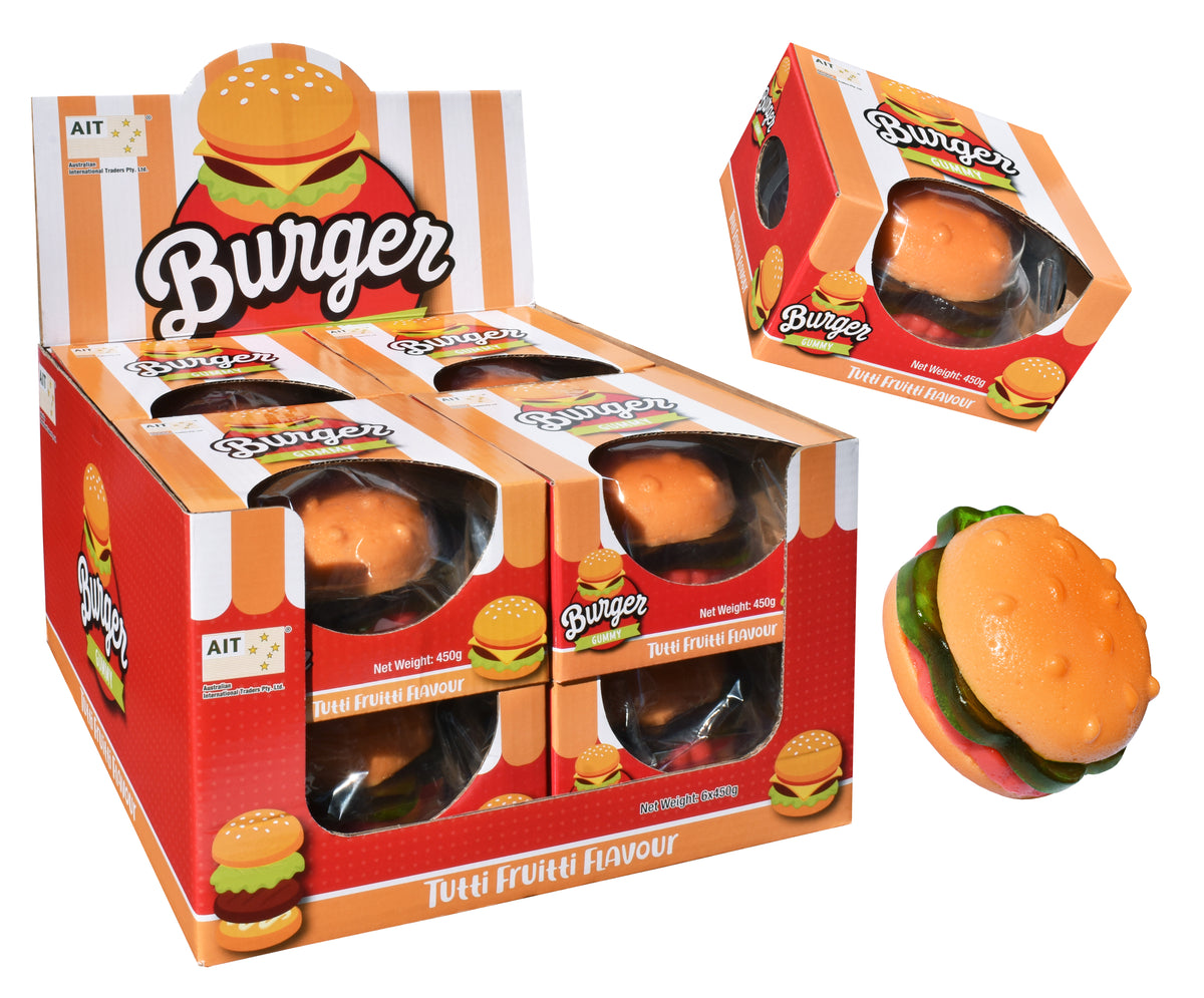 Giant Burger Gummi 450g