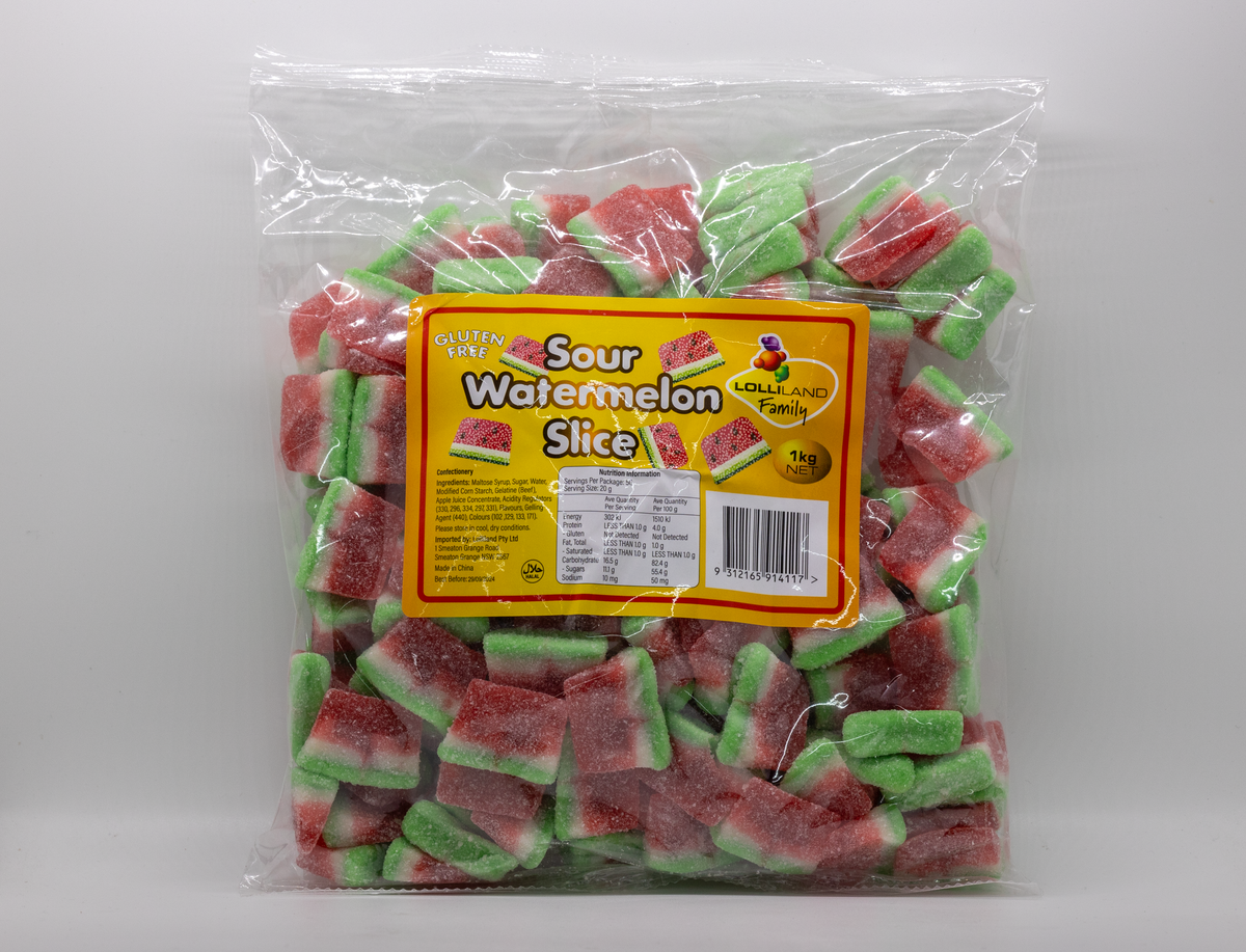 Sour Watermelon Slices 1kg