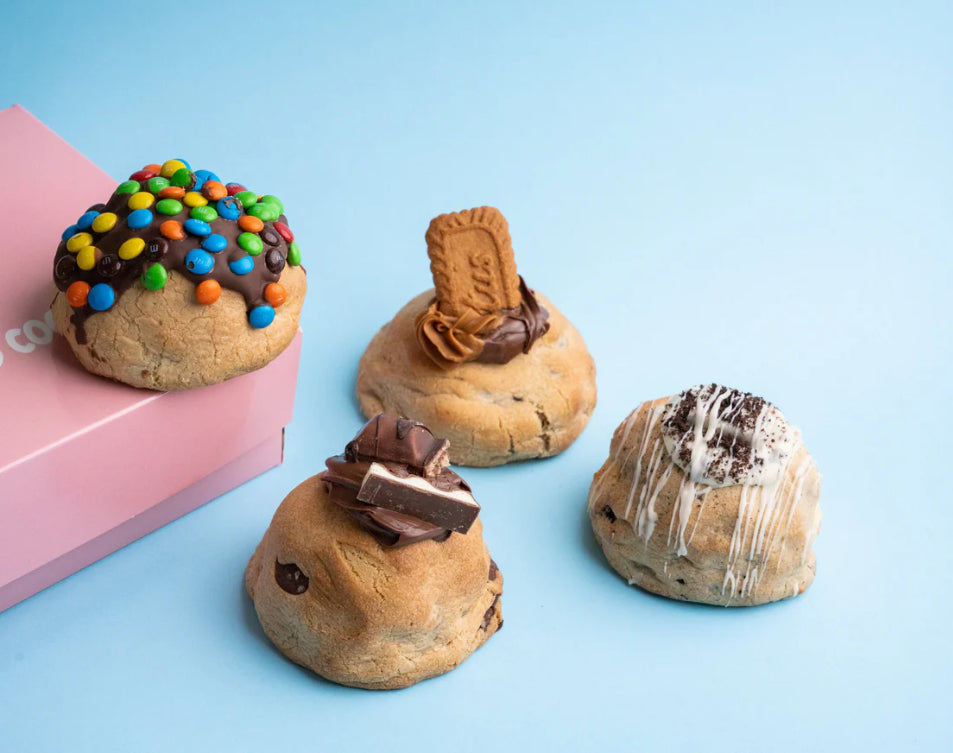 4 Pack Cookie Dough Co. Loaded Cookies