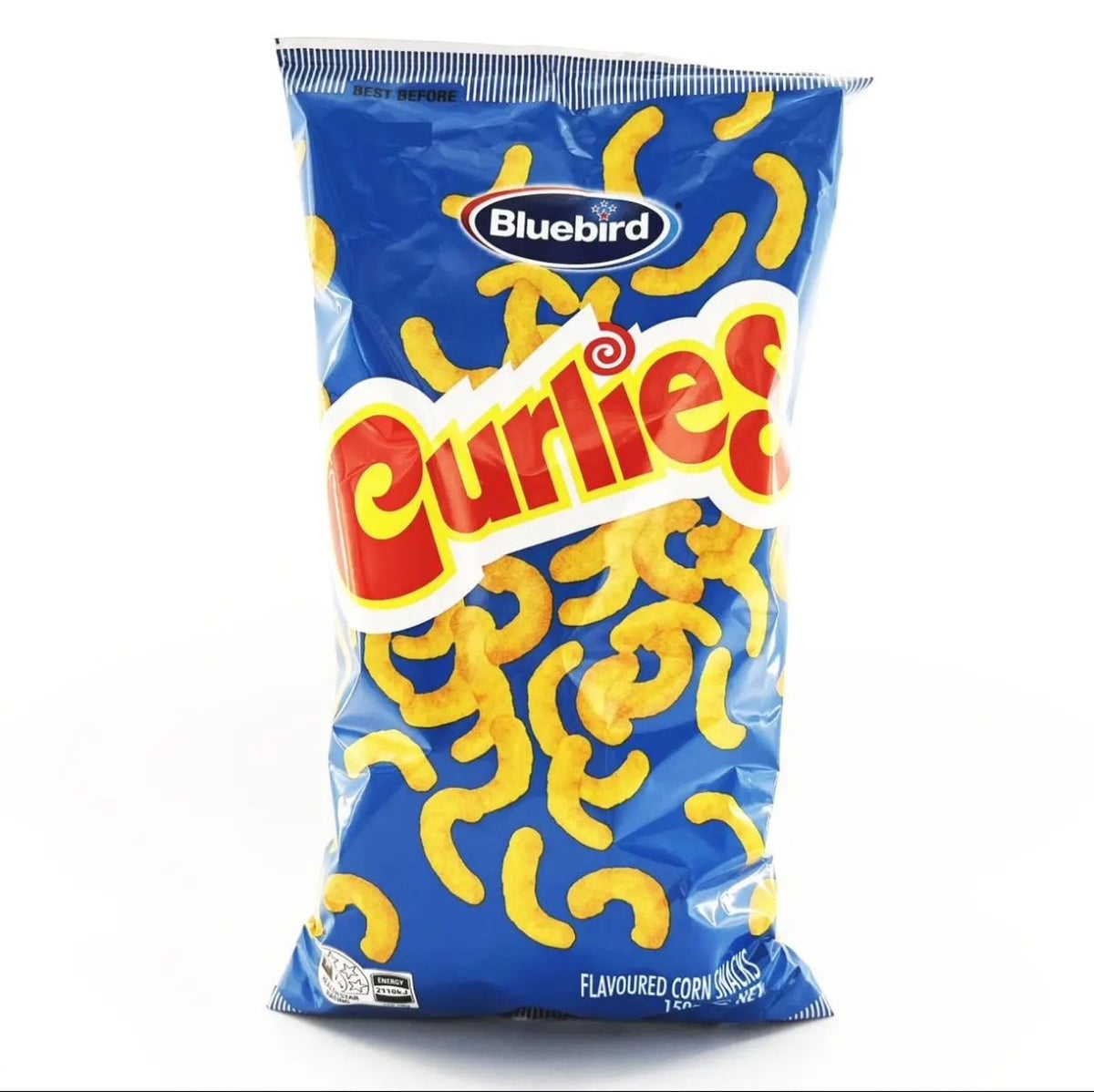 Bluebird Curlies Chips 150g