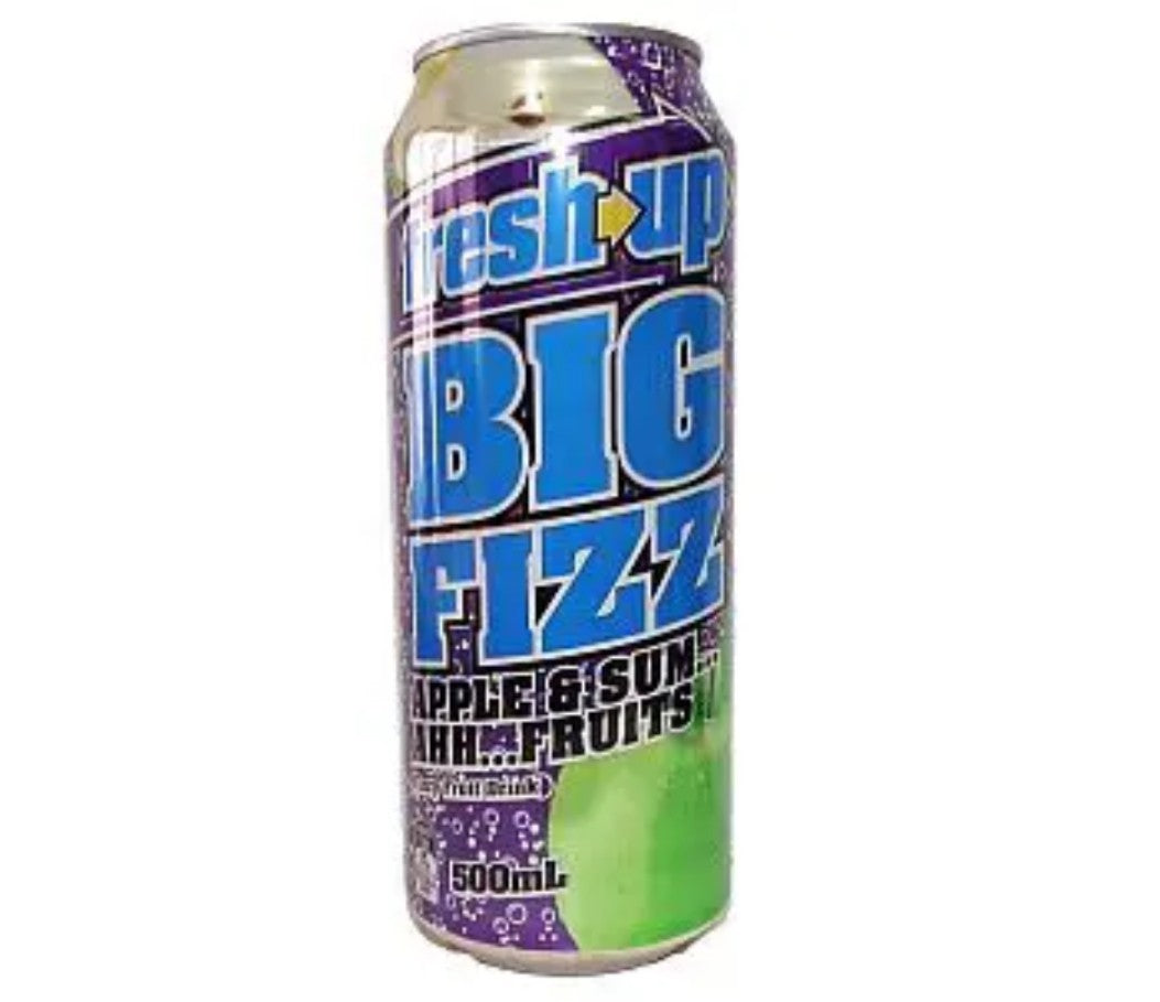 Fresh Up Big Fizz Apple &amp; Summah Fruits 500ml