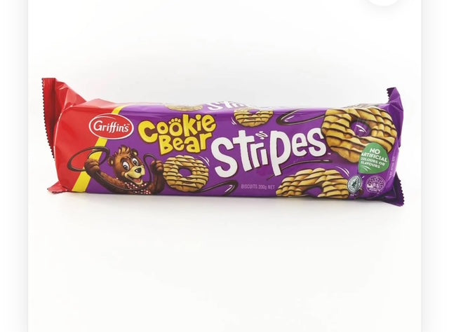 Griffins Cookie Bear Stripes 200g
